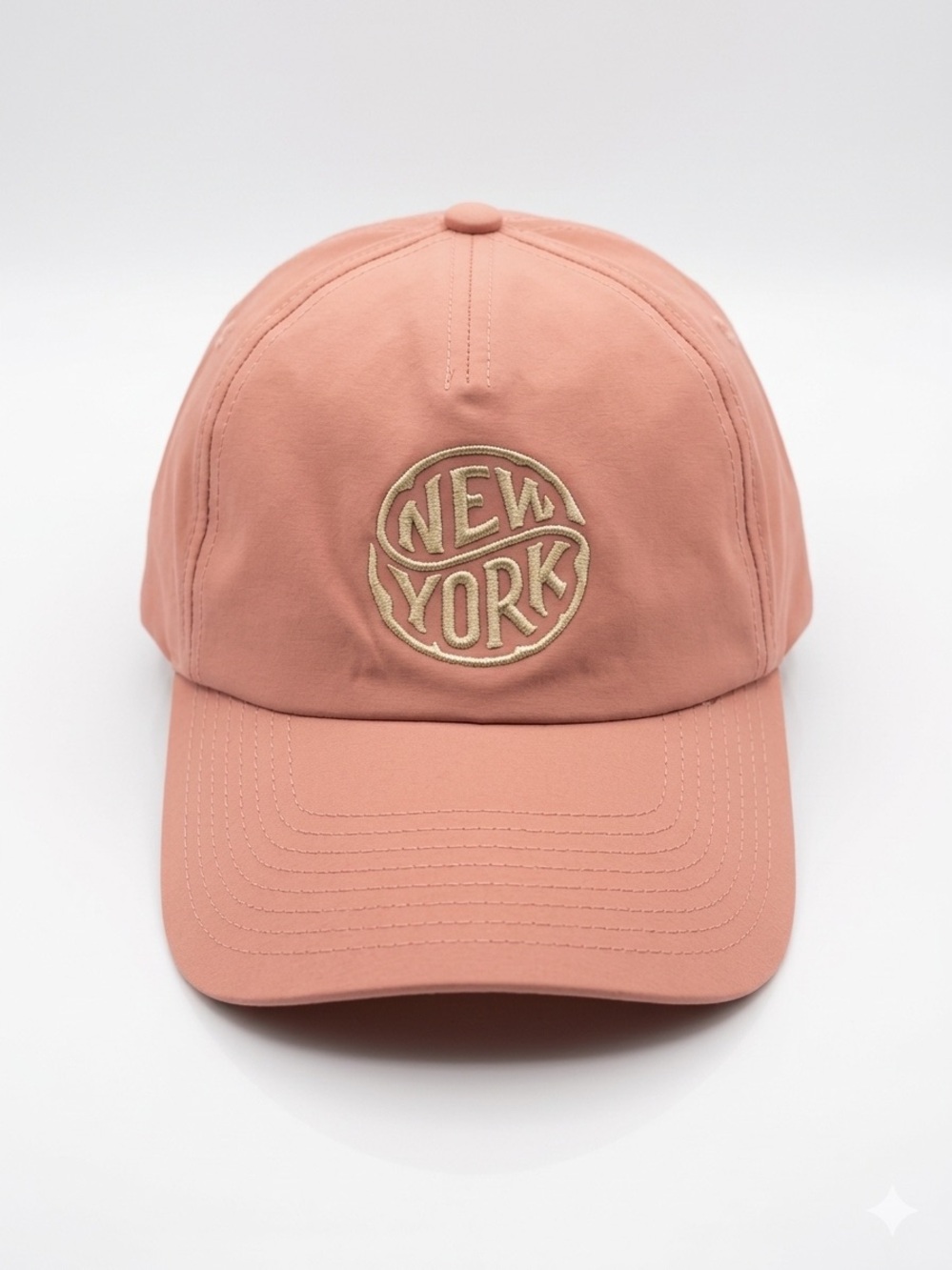 MINISO New York Pink Baseball Cap Adjustable Dad Hat Embroidered Logo 58CM